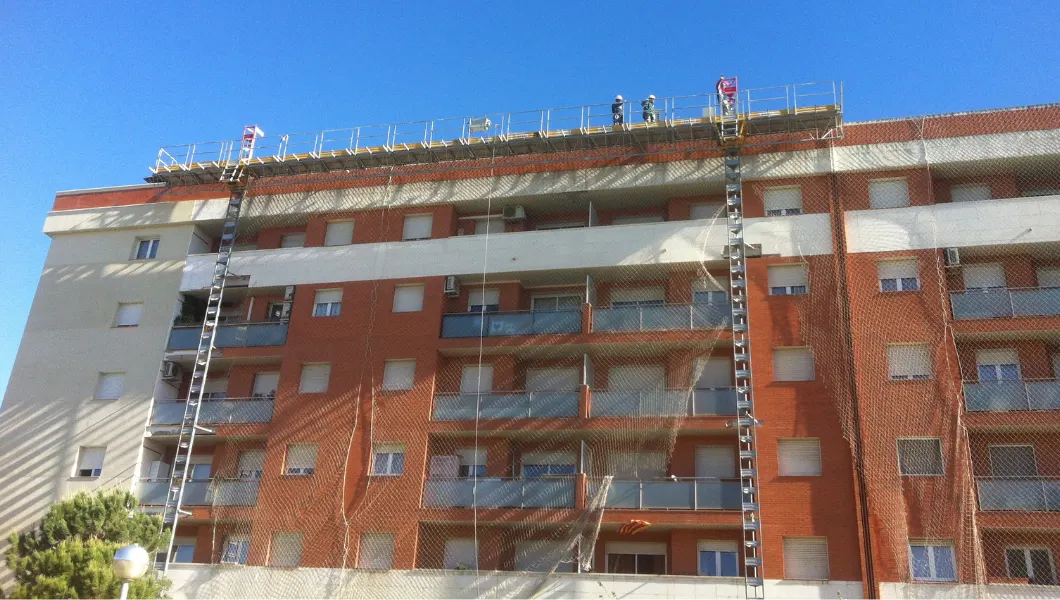 Rehabilitació de façana a Lleida